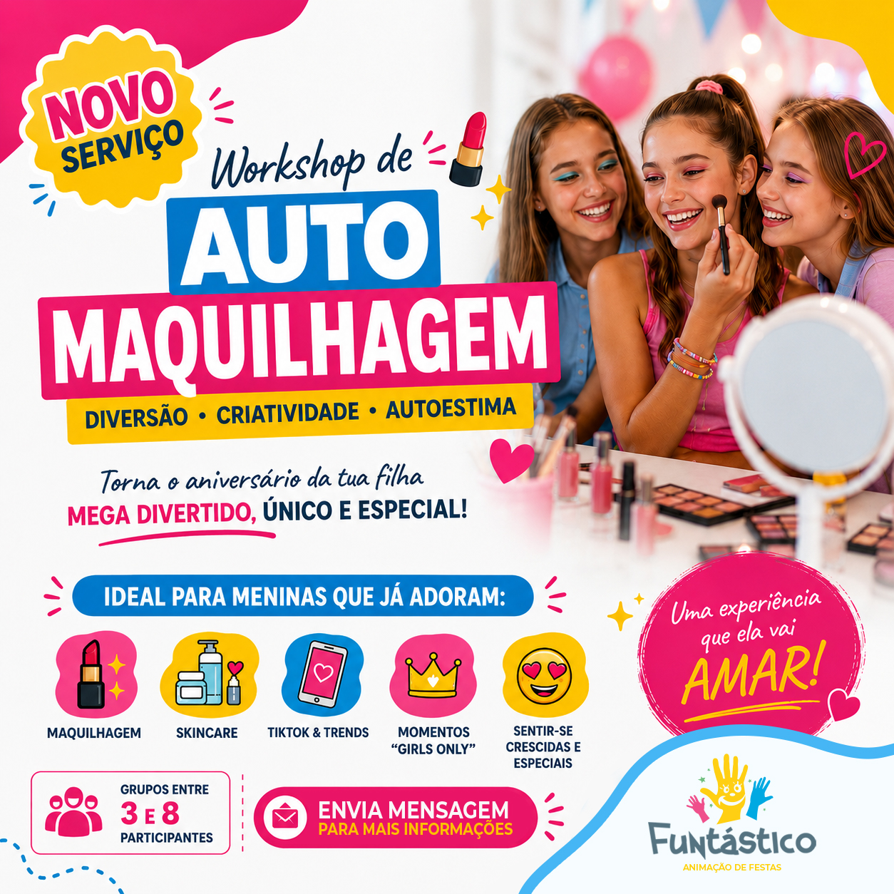 Workshop de Automaquilhagem